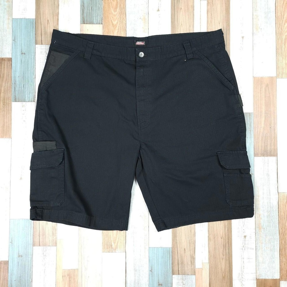 Dickies Rip‎ Stop Duck Cargo Work Shorts Mens Black Size 44